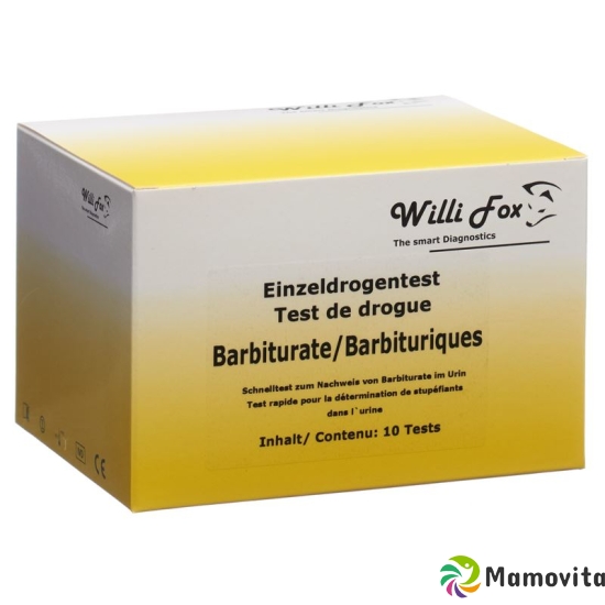 Willi Fox Drug Test Barbiturates individual urine 10 pcs buy online