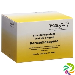 Willi Fox Drug Test Benzodiazepines individual urine 10 pcs