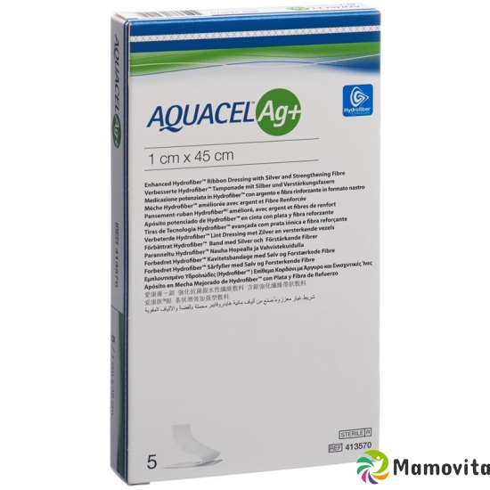 AQUACEL Ag + tamponade 1x45cm 5 pcs buy online