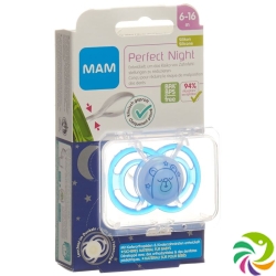 MAM Perfect Night pacifier silicone 6-16 months