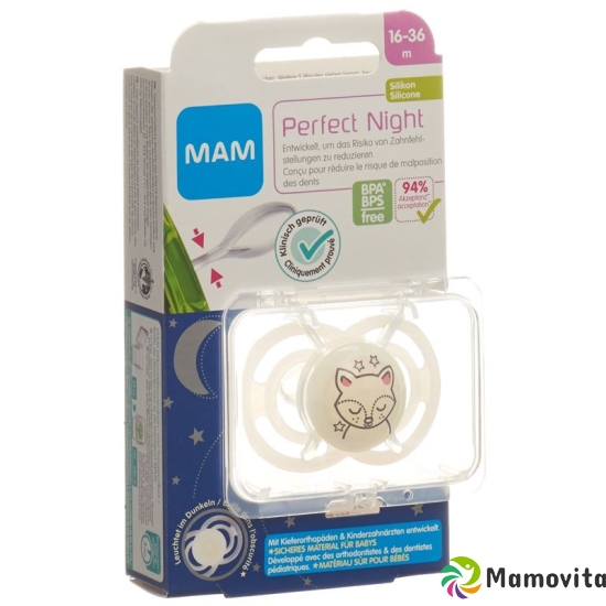 MAM Perfect Night soother silicone 16-36 months buy online