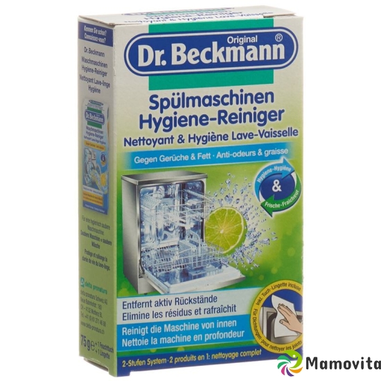 Dr Beckmann dishwashers hygiene cleaner 75 g buy online