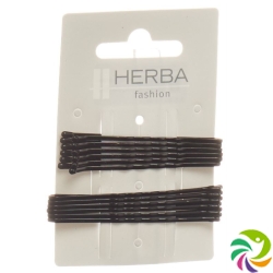 Herba terminal 6 + 6.5cm black 12 pcs