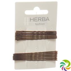 Herba terminal 6 + 6.5cm brown 12 pcs