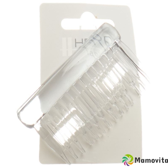 Herba side comb 7.4cm cristal 2 pcs buy online