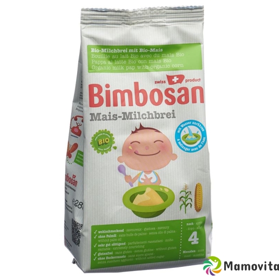 Bimbosan Corn organic milk porridge 280 g buy online