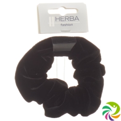 Herba Scunci 11cm black velvet