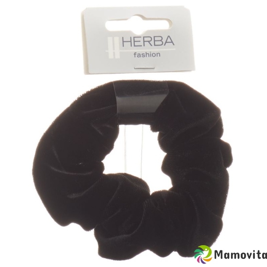 Herba Scunci 11cm black velvet buy online