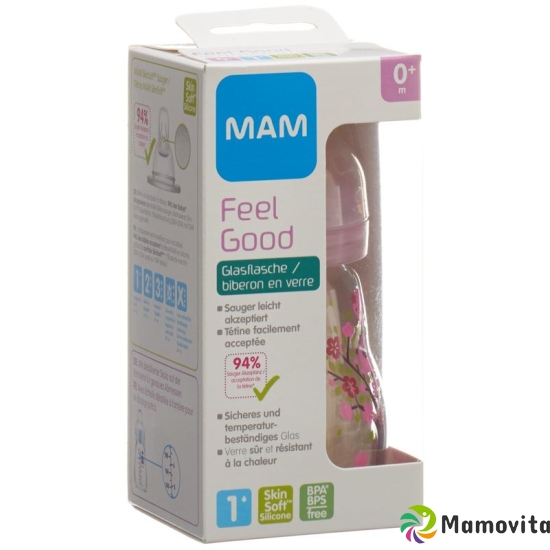 Mam Glass Bottle Feel Good 170ml buy online