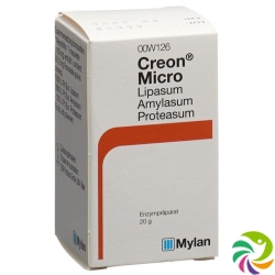 Creon micro micropellets Glasfl 20 g