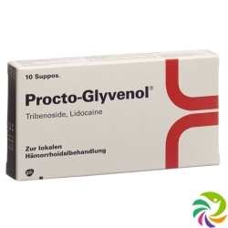 Procto Glyvenol 10 Zäpfchen