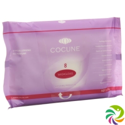 Cocune Hypo Allergenic Wash Gloves No Perf 8 Stück