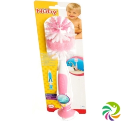 Nuby bottle brush Premium incl. Teat brush. with suction cup