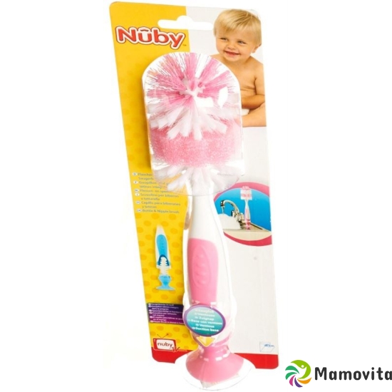 Nuby bottle brush Premium incl. Teat brush. with suction cup buy online