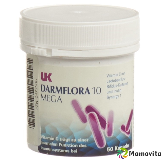 Uk-darmflora 10 Mega Kapseln Dose 50 Stück buy online