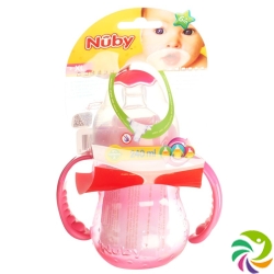 Nuby Weithalsflasche Starter Cup with handles. beak sucker