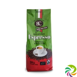 BC Bertschi Café Bio Bravo Espresso Ground Bio Fairtrade 500 g