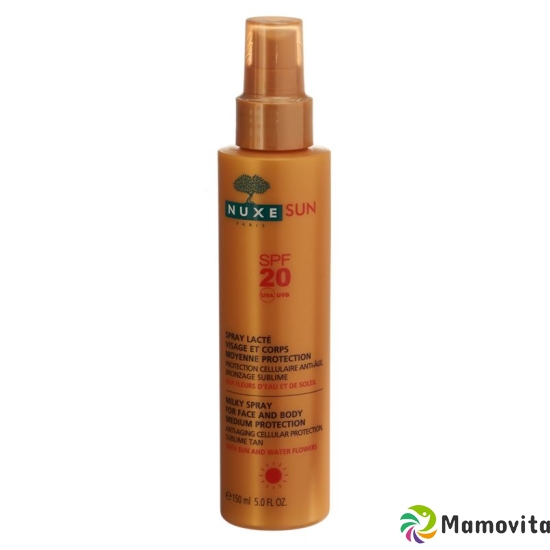 Nuxe Sun Spray Lacte Visage & Corps Sun Protection Factor 20 150 ml buy online