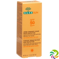 Nuxe Sun cream Visage rear Sun Protection Factor 50 50 ml