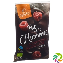 Country Garden raspberry in dark chocolate Bio Fairtrade 50 g