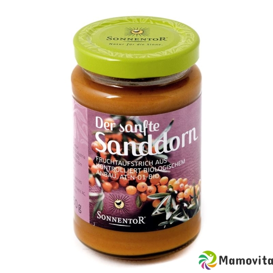 Sonnentor fruit spread of the soft sea buckthorn 250 g buy online