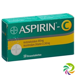 Aspirin C Brausetabl 10 pcs