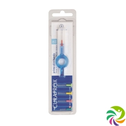 Curaprox CPS prime plus handy mixed 5 interdental brush + holder