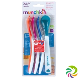 MUNCHKIN safety spoon White Hot 4 pcs