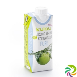 Kulau coconut water pure tetra 330 ml