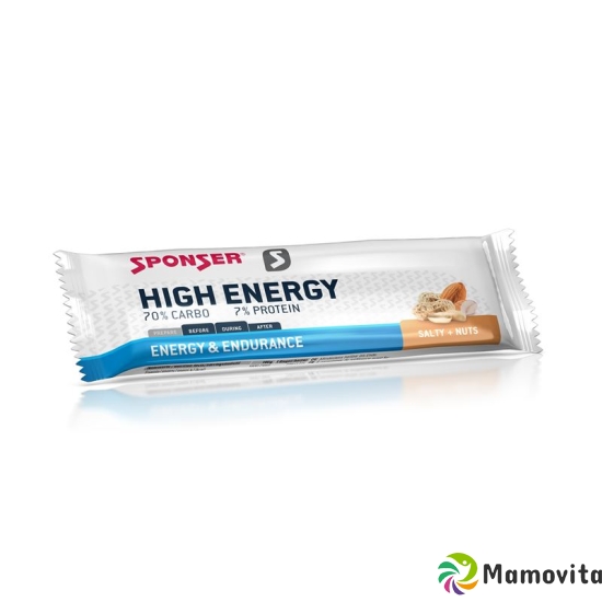 Sponser High Energy Bar Salty + Nuts 45 g buy online