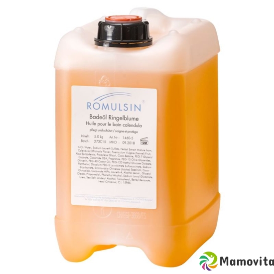 Romulsin shower and bath oil marigold 5 lt buy online