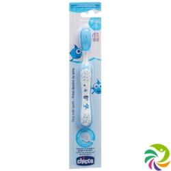 Chicco toothbrush light blue 6m +