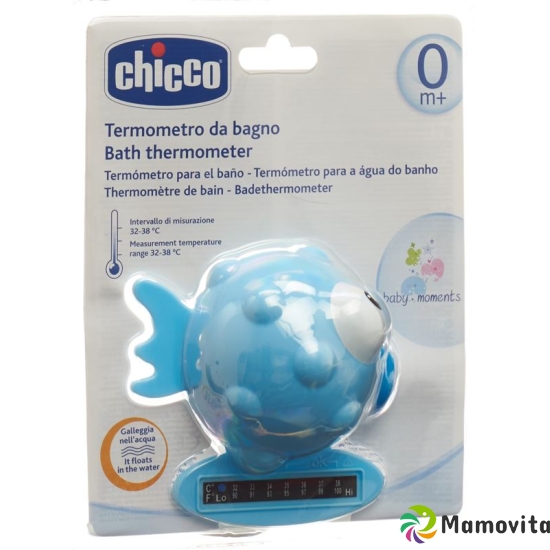 Chicco Bath Thermometer Globe Fish light blue 0m + buy online