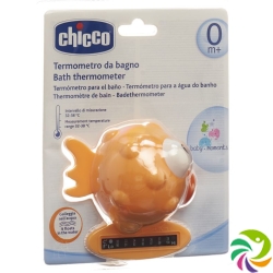 Chicco Bath Thermometer Globe Fish Orange 0m +