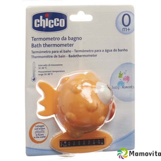 Chicco Bath Thermometer Globe Fish Orange 0m + buy online