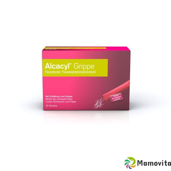 Alcacyl Grippe Pulver Beutel 20 Stück buy online