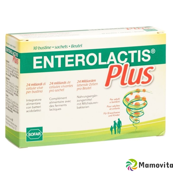 Enterolactis Plus 10 bags 3 g buy online