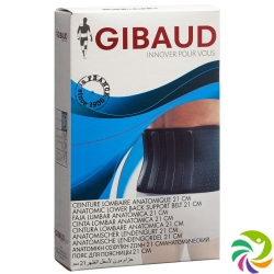 GIBAUD lumbar support belt anatomically 21cm Gr2 90-101cm