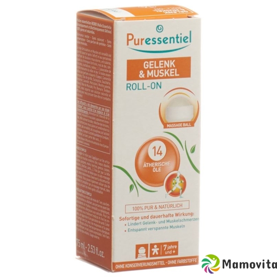 Puressentiel Joint & Muscle roll-on 14 essential oils 75 ml buy online