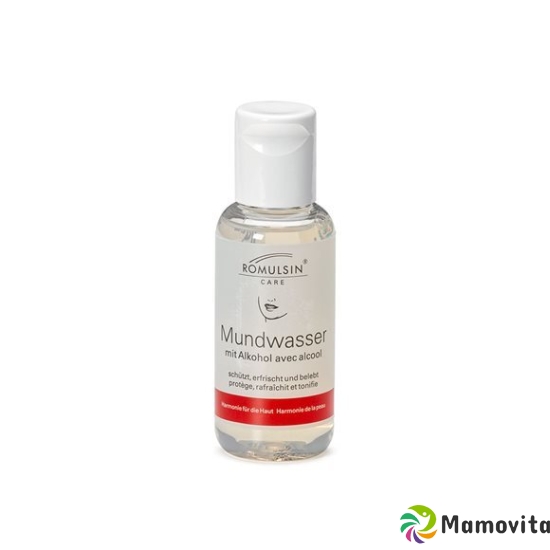 Romulsin Mundwasser Erfrischend mit Alkohl Flasche 100ml buy online