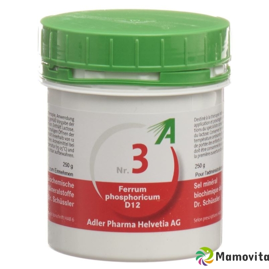 Adler Schüssler Nr3 Ferrum phosphoricum tbl GB 12 250 g buy online