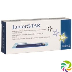 Junior Star Lantus / Apidra / Insuman insulin pen blue