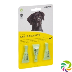 martec PET CARE Drop on antiparasite dog + 15kg 3 x 2 ml