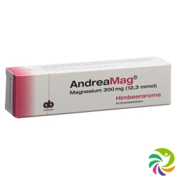 Andreamag Brausetabl 300 mg with raspberry flavor 20 pcs