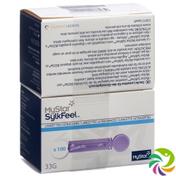 MyStar SylkFeel lancets 33G 2 x 100 pcs