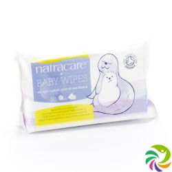 Natracare Baby Wipes 50 pieces