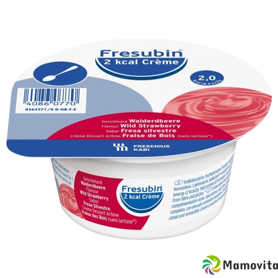 Fresubin 2 kcal cream Walderdbeere 4 x 125 g buy online