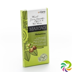 Claro Schokolade Noisette Bio 100g