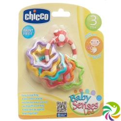 Chicco Easy grip rattle colorful rings 3M +