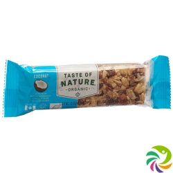 Taste of Nature bars Coconut 40g